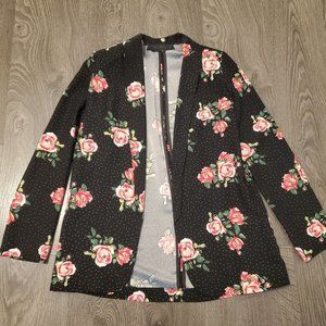 Floral Polka Dot Blazer (US M)